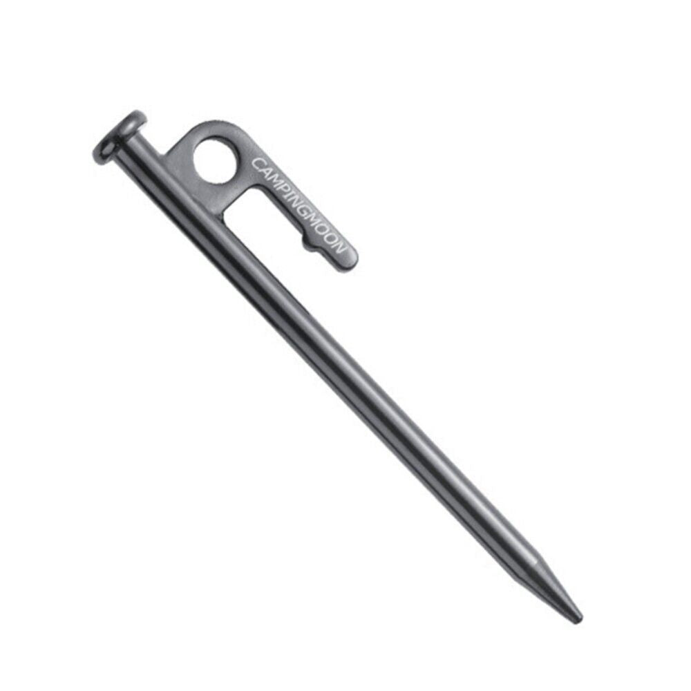 Campingmoon 1 Piece Nail Peg Carbon Steel - 20 cm, Tent Accessories,    - Outdoor Kuwait