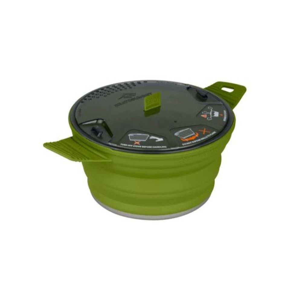 SEA TO SUMMIT X-SET 31 POT, BOWL & MUG SET - OLIVE/SAND, Cooking Set, - Outdoor Kuwait