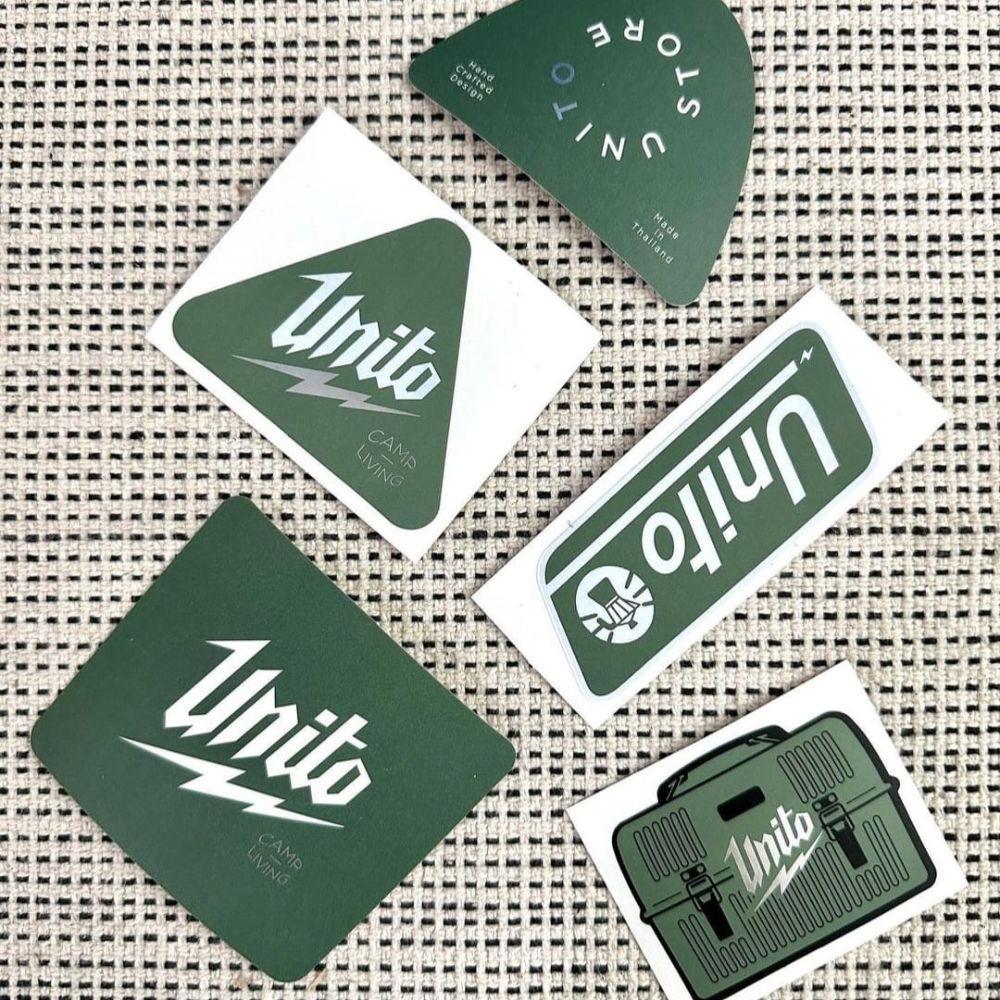 Unito Sticker Set, Logo Stickers,    - Outdoor Kuwait