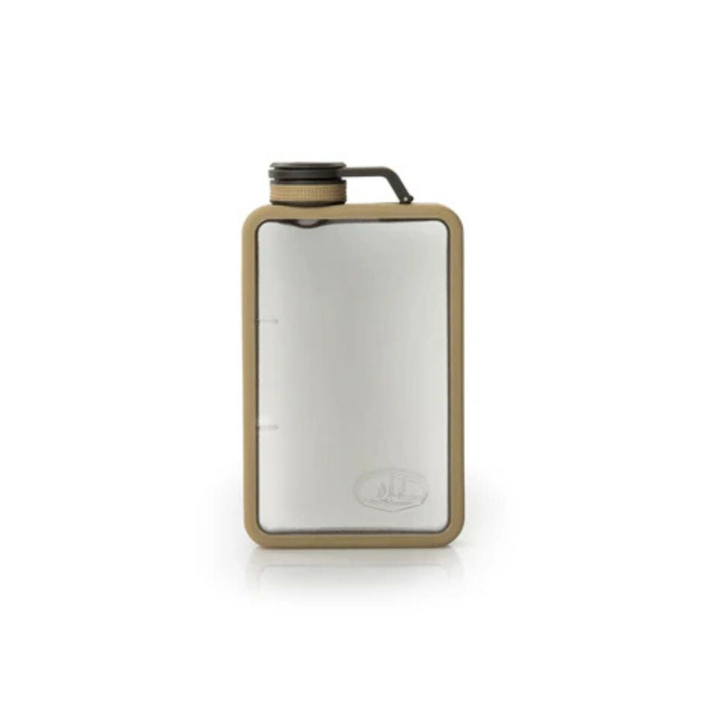 GSI Outdoor Boulder Flask 6 Oz, Water Bottles, Sand - Outdoor Kuwait