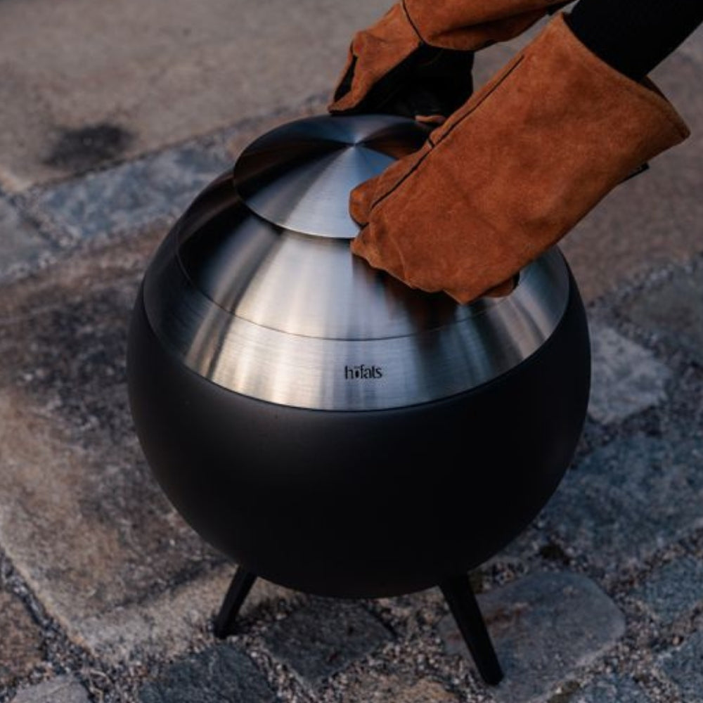 Hofats Moon 45 Fire Basket - Lid, Firepit Lid, - Outdoor Kuwait