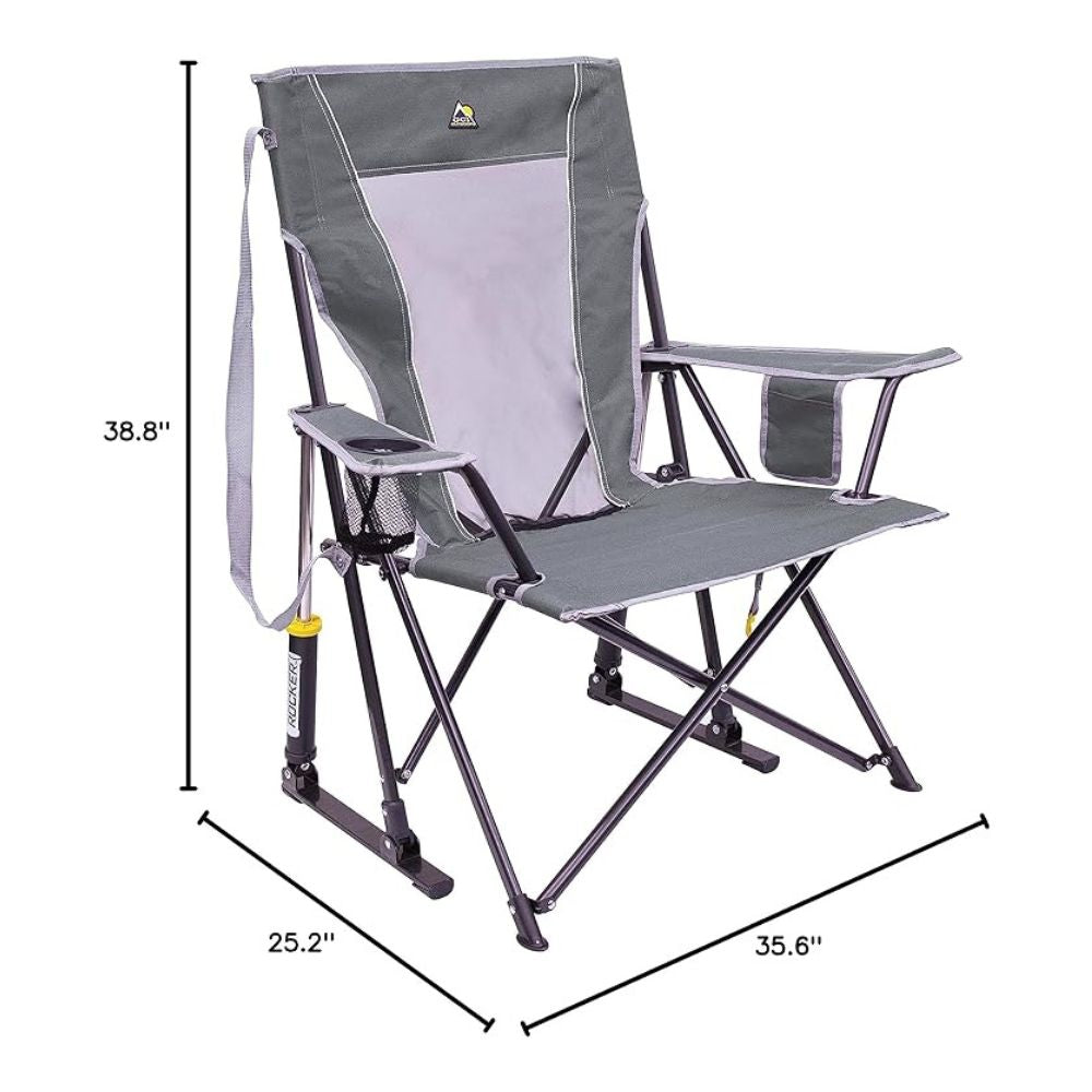 GCI Outdoor Comfort Pro Rocker - Mercury Grey, Chair, - Outdoor Kuwait