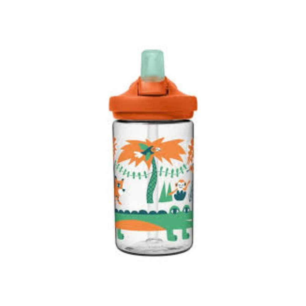 Camelbak Eddy®+ Jungle Animal Kids Bottle with Tritan™ Renew - 14 oz, Water Bottles,    - Outdoor Kuwait