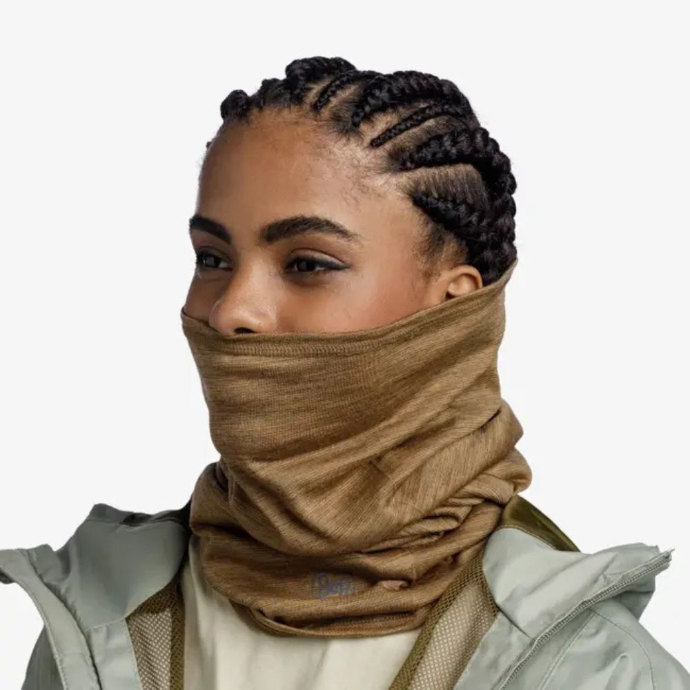 Buff LW Merino Coyote SS23, Neckwear, - Outdoor Kuwait