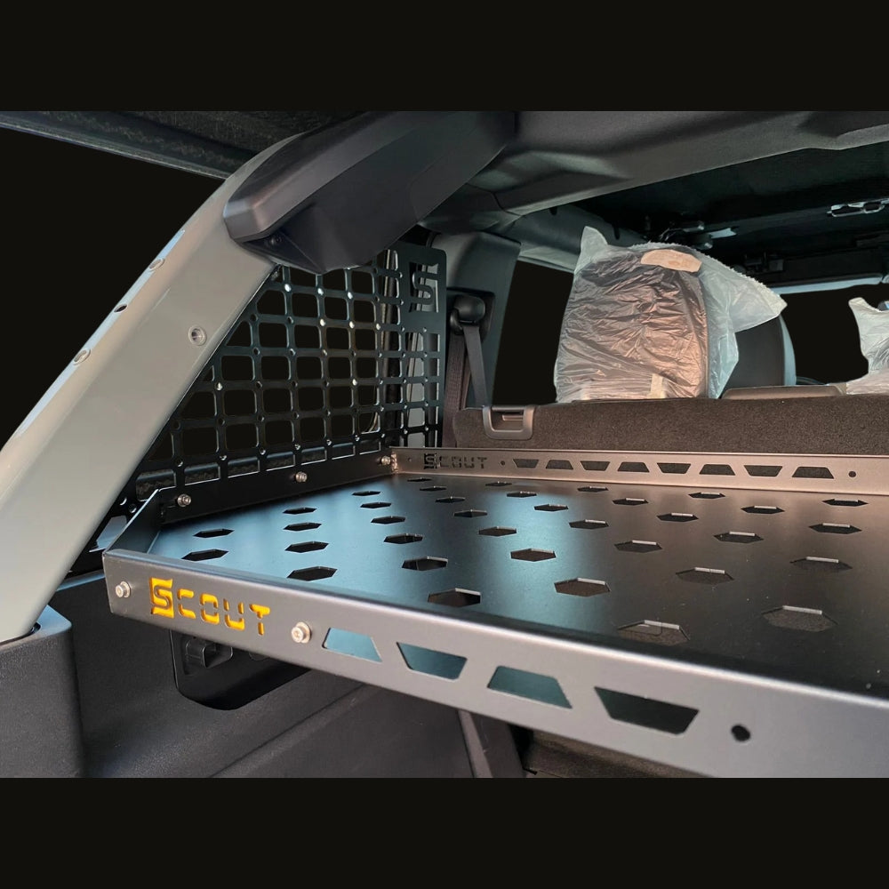 Scout Cargo Shelf - Ford Bronco (4 Doors), Molle Panels, - Outdoor Kuwait