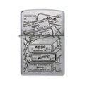 Zippo Bottom Stamps Design Lighter -ZP48713 200, Lighters & Matches,    - Outdoor Kuwait