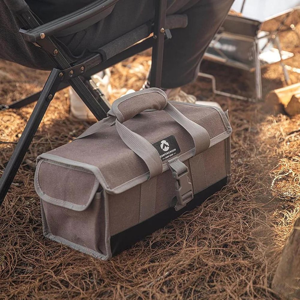 Campingmoon Outdoor Multi-functional Collapsible Canvas Bag - Small, Storage Bags,    - Outdoor Kuwait