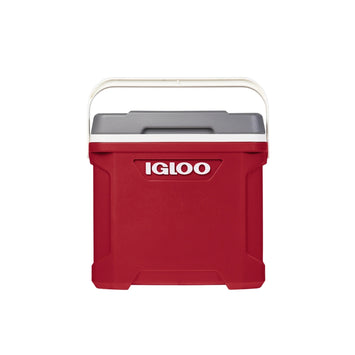 Igloo Latitude Cooler - 28L | 30Qt, Coolers, Red - Outdoor Kuwait