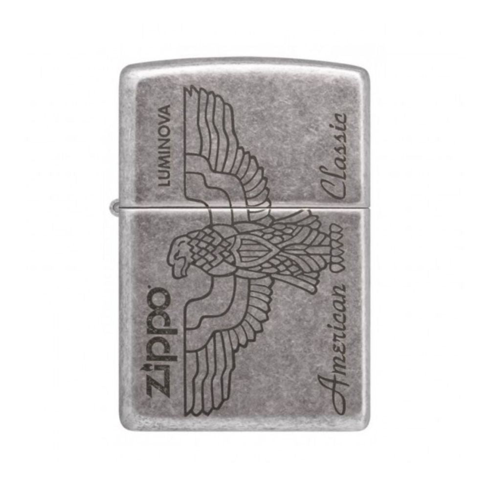 Zippo American Classic Lighter -ZP121FB MP223394, Lighter, - Outdoor Kuwait