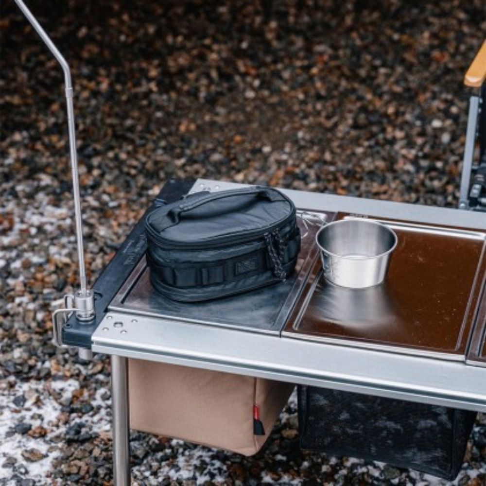 The Earth MIPAN REGEN RIPSTOP Sierra Cup Case - Black, Pouch, - Outdoor Kuwait
