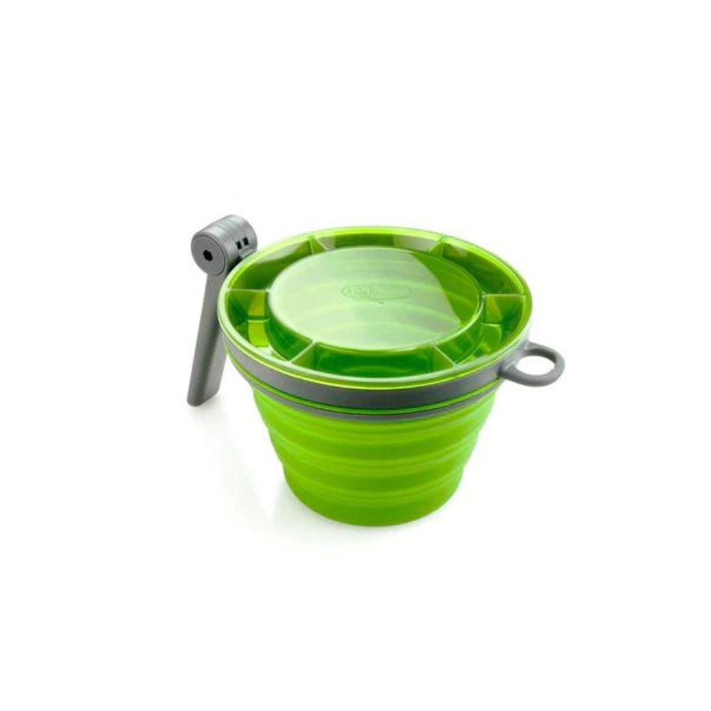 GSI Outdoor Collapsible Fairshare Mug, Mugs, Green   - Outdoor Kuwait