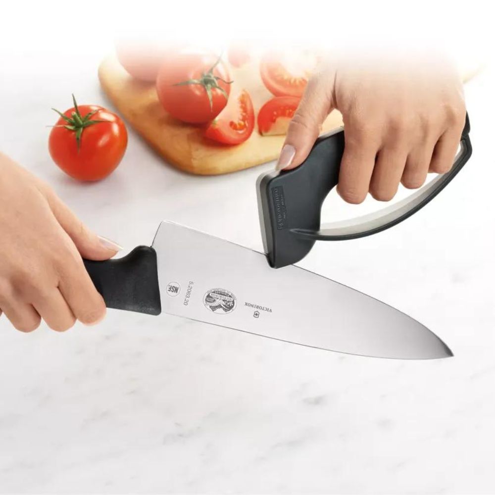 Victorinox Knife Sharpener Blister Black/Grey, Knives,    - Outdoor Kuwait