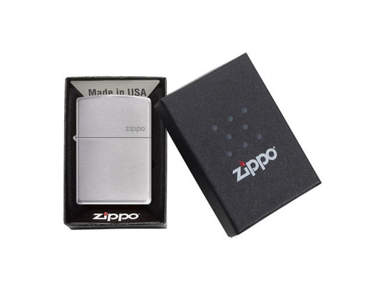 Zippo 205 AE184411 REG SATIN CHROME ZIPPO, Lighters & Matches,    - Outdoor Kuwait