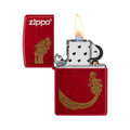 Zippo Candy Apple Red Luxury Design Lighter -ZP21063 CI411720, Lighters & Matches,    - Outdoor Kuwait