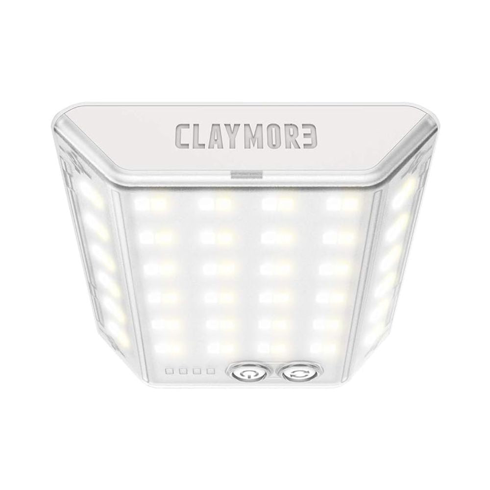 Claymore 3 Face Mini Rechargeable - Three Side Wide Coverage Portable Outdoor Lantern and Power Bank, Lanterns, Light Grey - Outdoor Kuwait