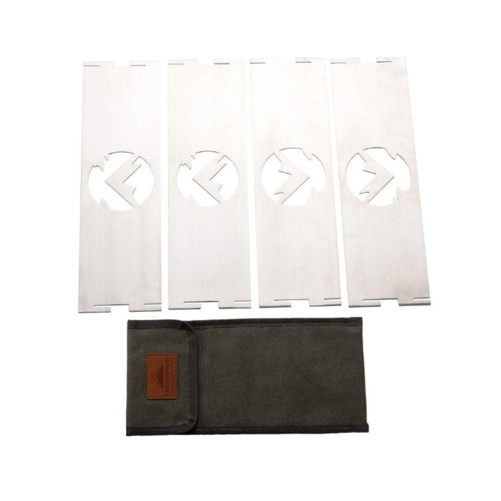 Campingmoon Bonfire Plate - TK-405 - Large, Outdoor Grill Accessories,    - Outdoor Kuwait