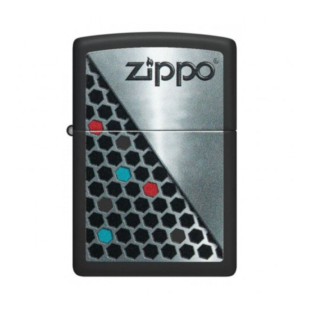Zippo Hexagon Design Lighter -ZP48709 218, Lighter, - Outdoor Kuwait