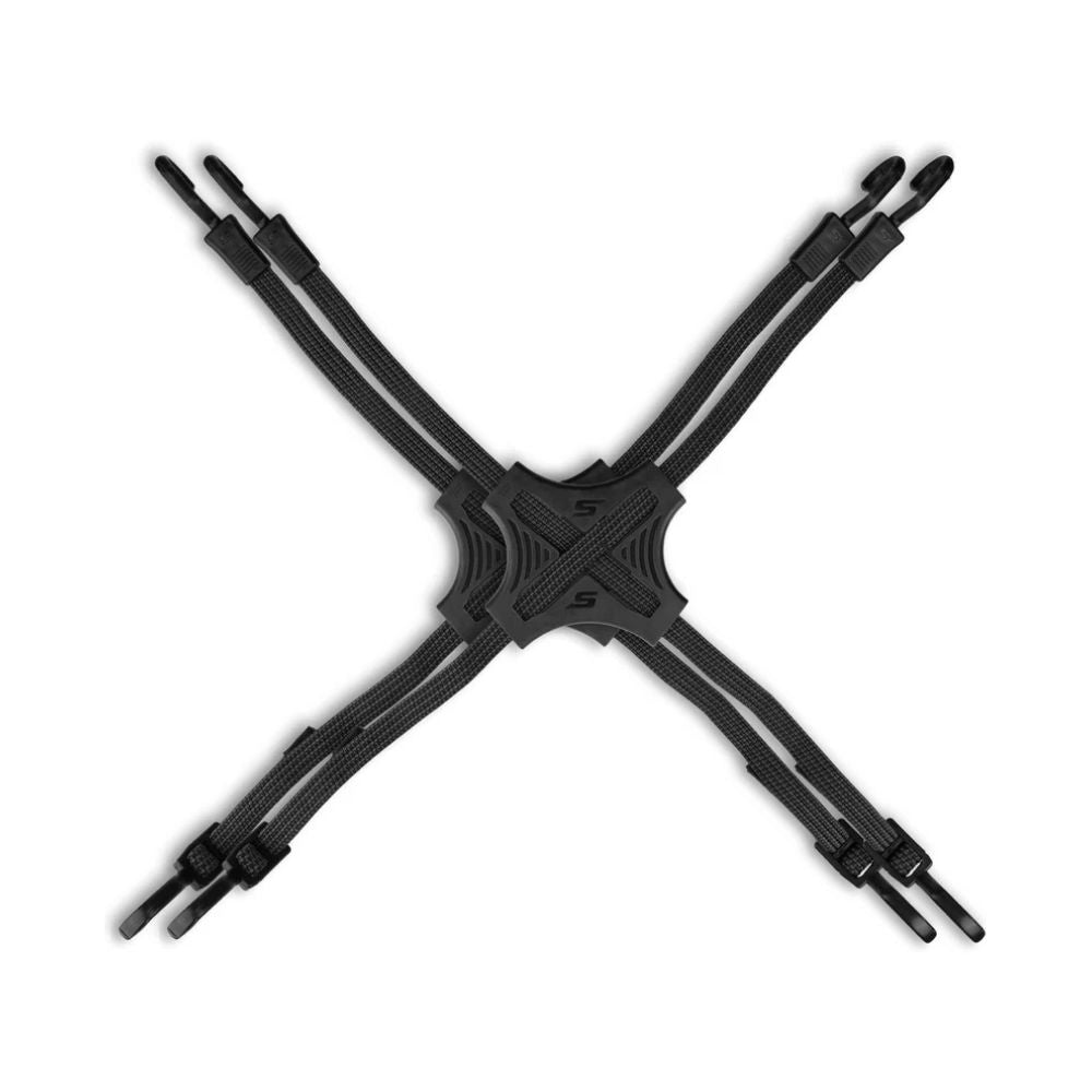 Stapll Tack Strap - 2 Pack, Bungee Cord, Black - Outdoor Kuwait