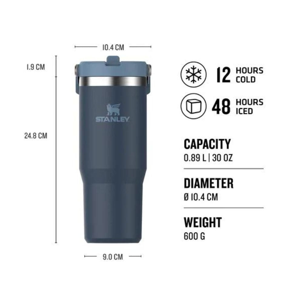 STANLEY CLASSIC ICEFLOW FLIP STRAW TUMBLER, Water Bottles, - Outdoor Kuwait