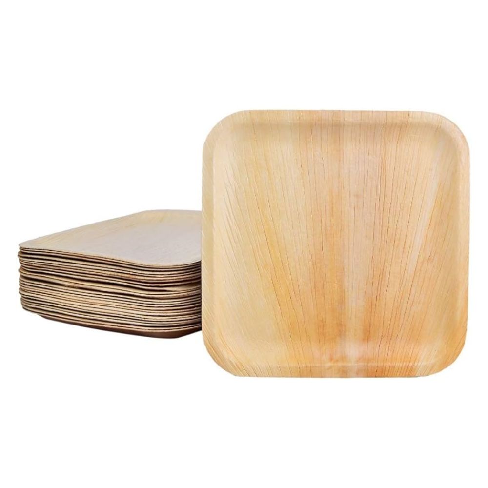 Outdoor Disposable plate (Palm leaf), Disposable Plates, - Outdoor Kuwait