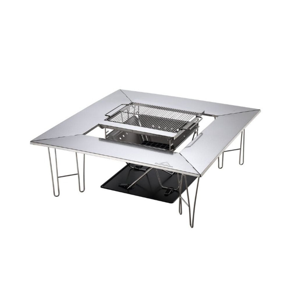 Campingmoon Multipurpose Stove / Fire-pit Table, Camp Furniture,    - Outdoor Kuwait