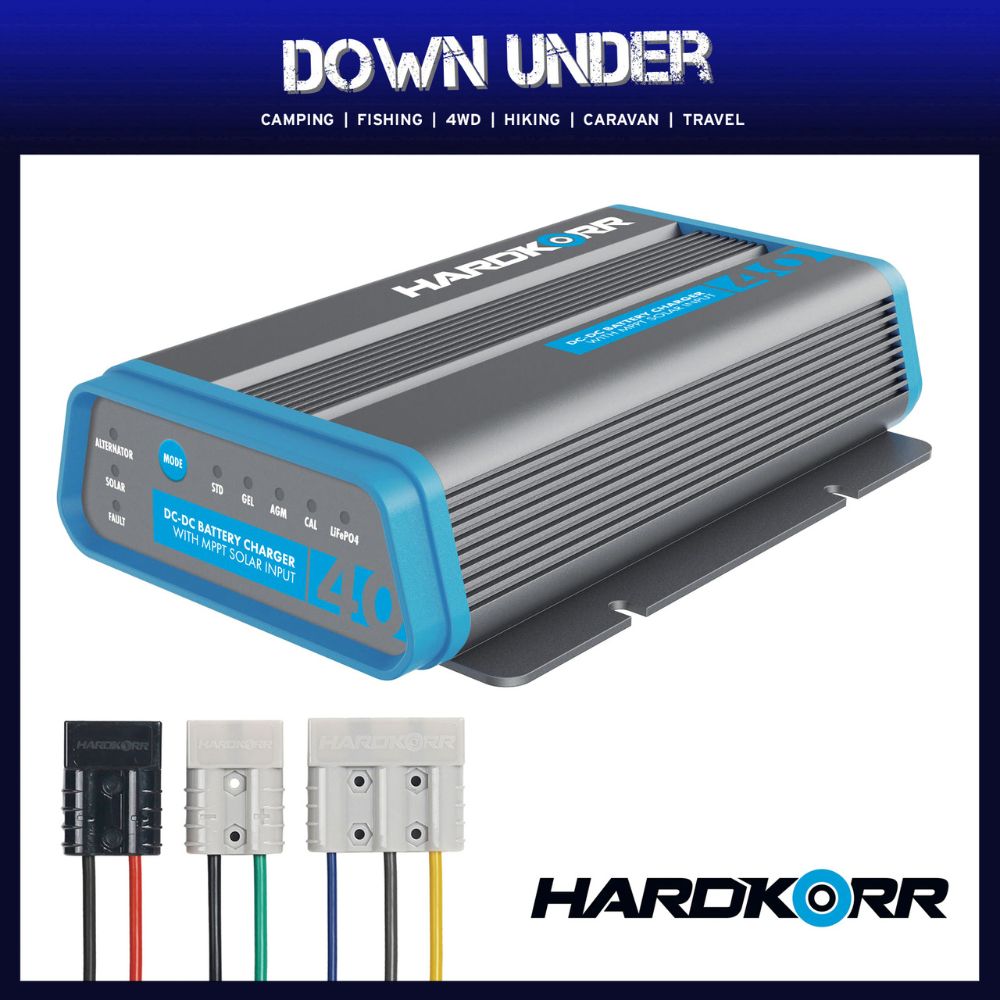 Hardkorr 40A DC-DC Charger Waterproof/Under Bonnet, Batteries,    - Outdoor Kuwait
