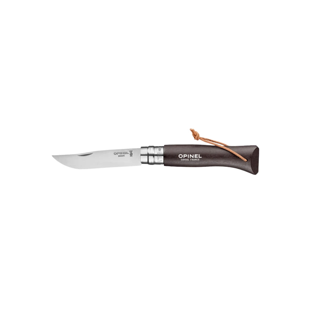 Opinel Trad. Colorama N08 Bushwhacker, Knives, Dark Brown - Outdoor Kuwait