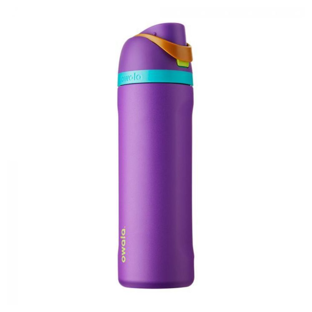 Owala FreeSip Insulated Stainless Steel Water Bottle 32 oz, Water Bottles, Purple   - Outdoor Kuwait