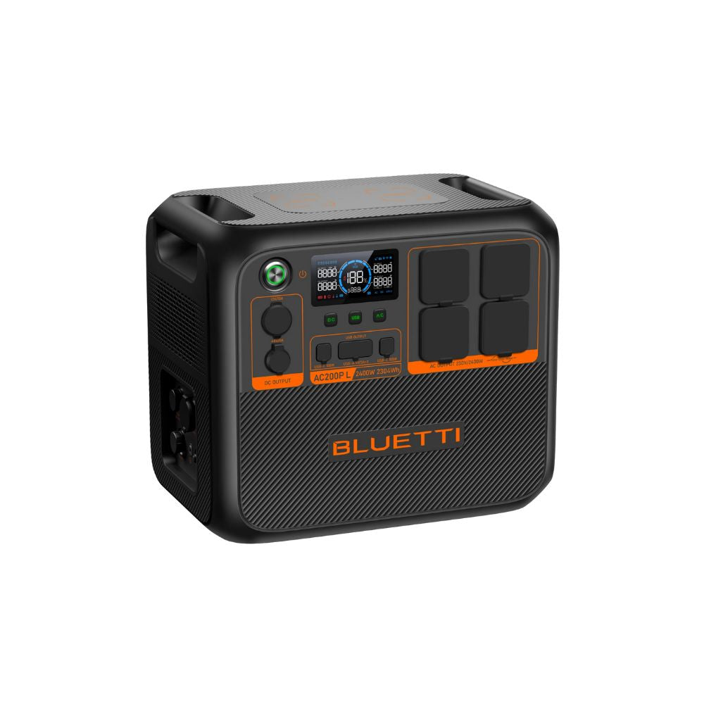 Bluetti Premium 200 (AC200PL) Portable Power Station | 2400W 2304Wh, Power Station, - Outdoor Kuwait
