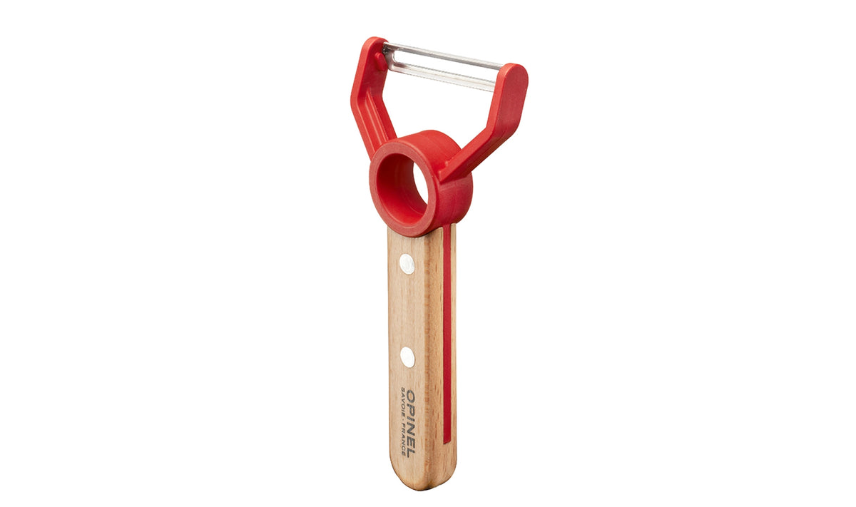Opinel Le Petit Chef Set Peeler/Kitchen Knife & Cutting Guide, , - Outdoor Kuwait