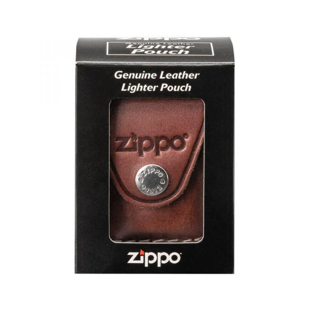 Zippo 17020 Lighter Pouch Brown Leather, Lighter, - Outdoor Kuwait