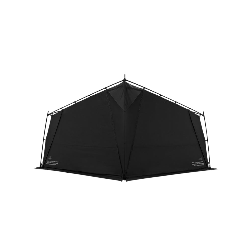 Cargo Container Square-X Tent, Tent, Black - Outdoor Kuwait