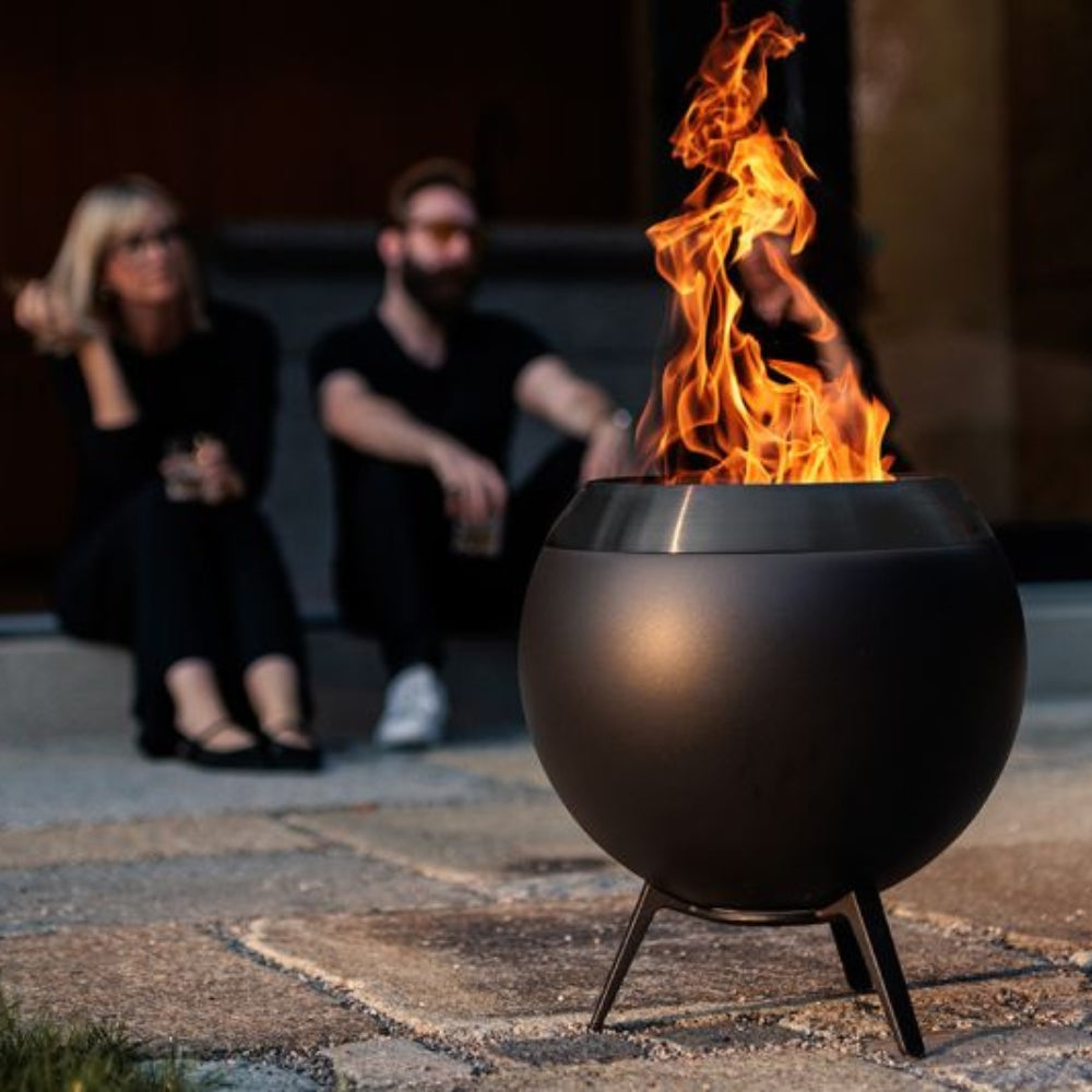 Hofats Moon 45 Fire Basket - Low Stand, Firepit, - Outdoor Kuwait