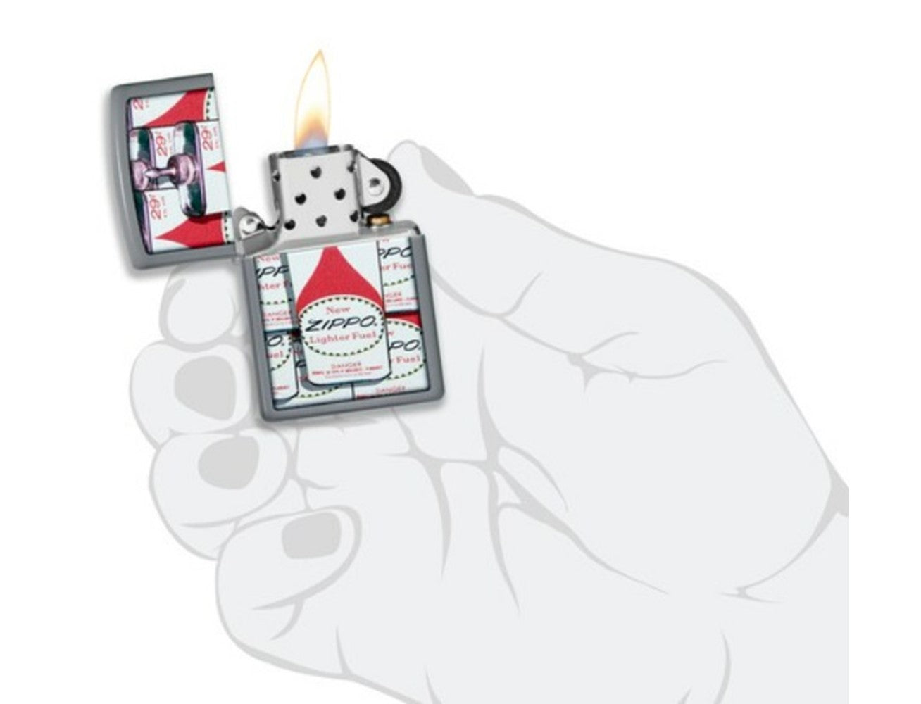 Zippo Lighter 48142 Fuel Can Design, Lighter, - Outdoor Kuwait