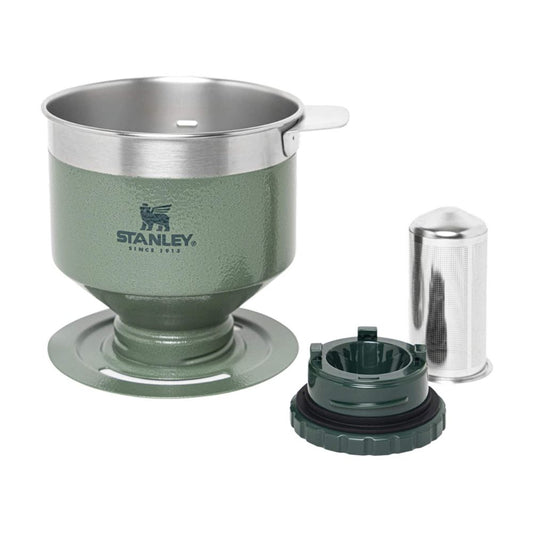 STANLEY CLASSIC PERFECT-BREW POUR OVER, coffee Filter, Hammertone Green   - Outdoor Kuwait