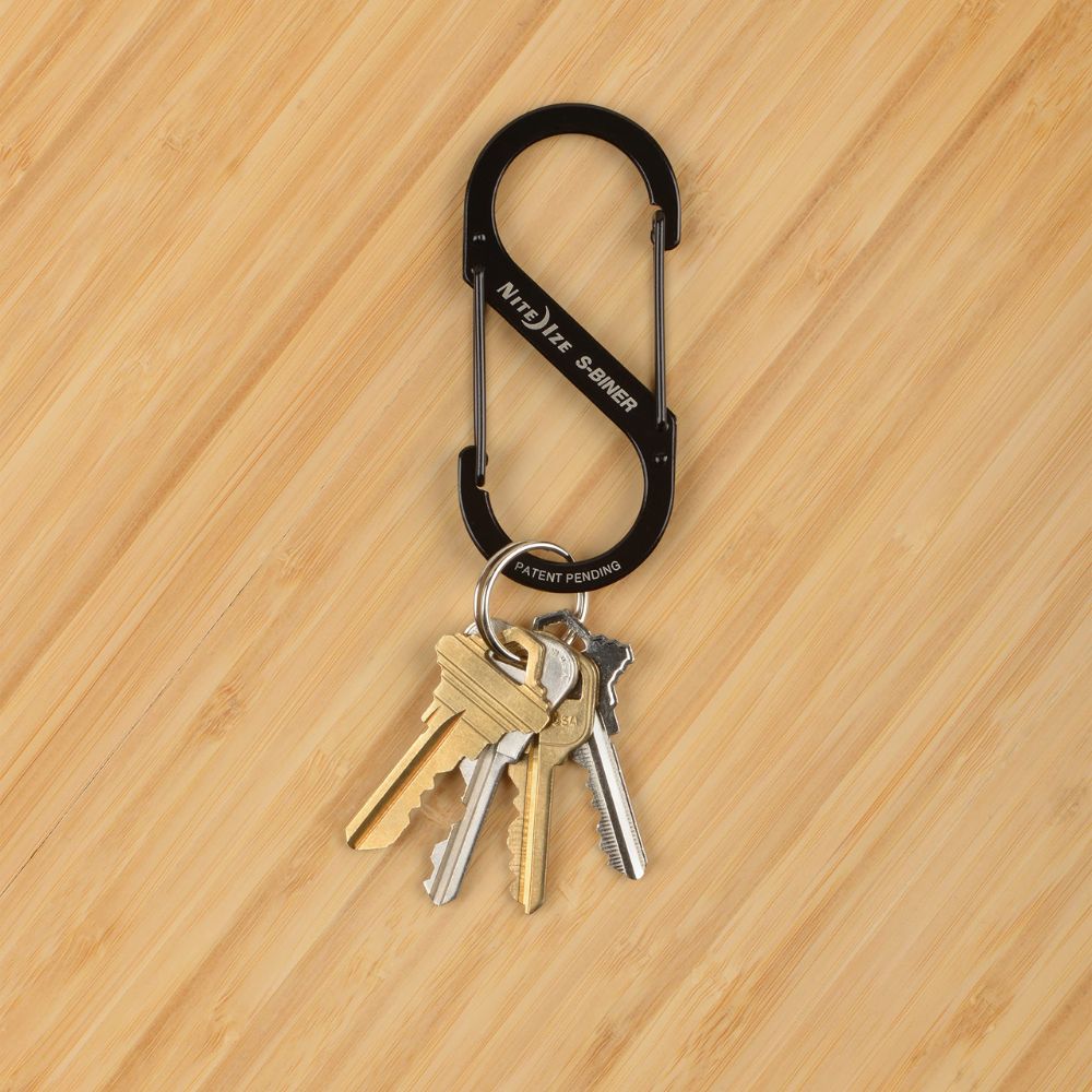 NITE IZE S-BINER® 360 SLIDELOCK® DUAL CARABINER - Size 3, Carabiners,    - Outdoor Kuwait