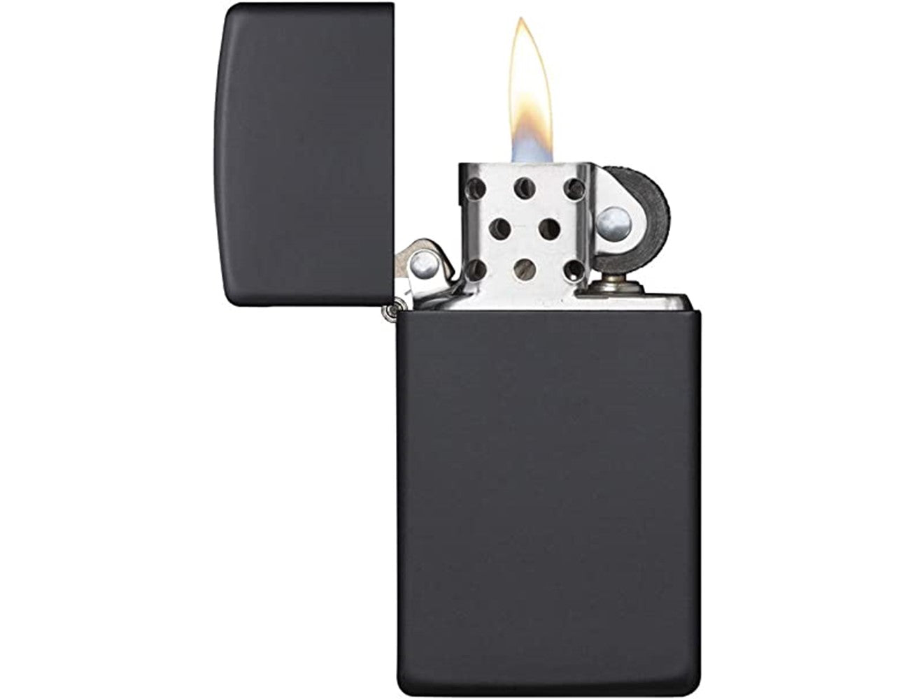 Zippo 1618-Black Matte Slim Lighter, Lighter, - Outdoor Kuwait