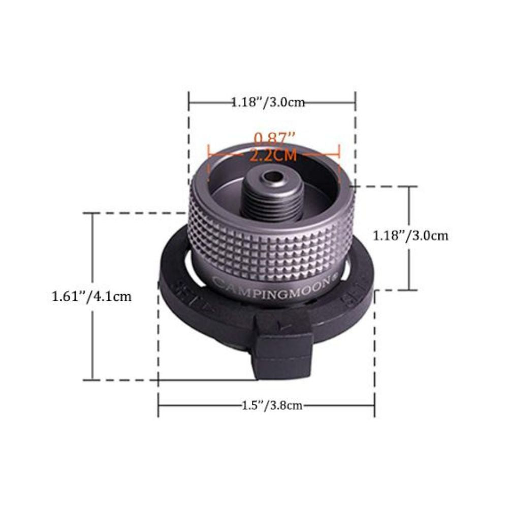 Campingmoon Lockable Convert Adapter, Adapter, - Outdoor Kuwait