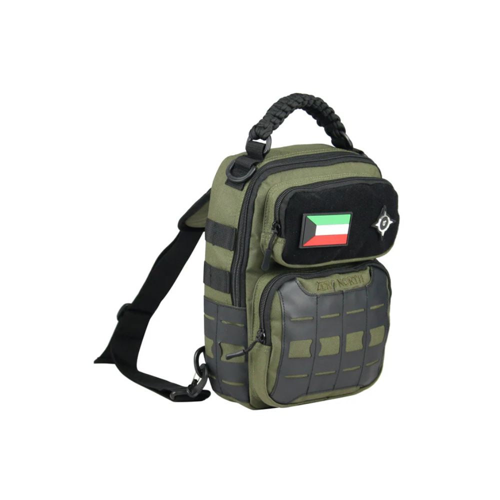 Zero North Sling Bag - Green, Sling Bag, - Outdoor Kuwait