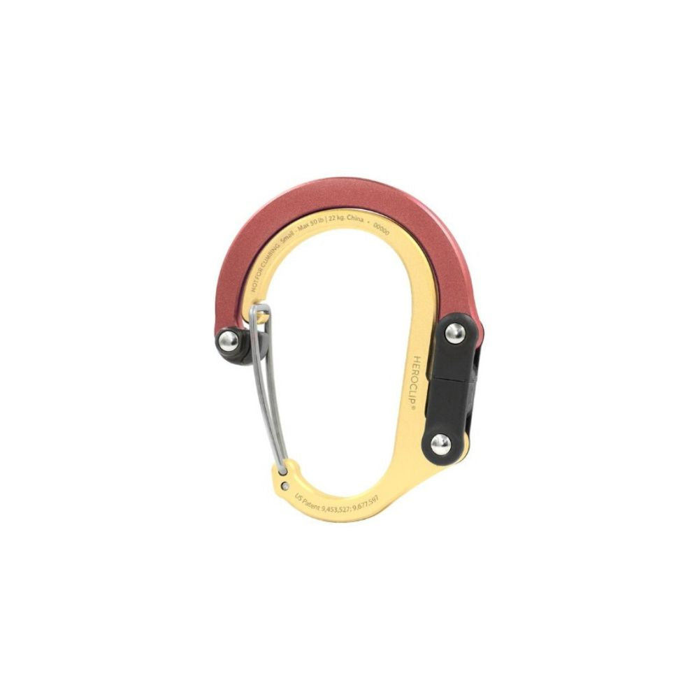 Heroclip® Small, Carabiners, Gold Cinnamon   - Outdoor Kuwait