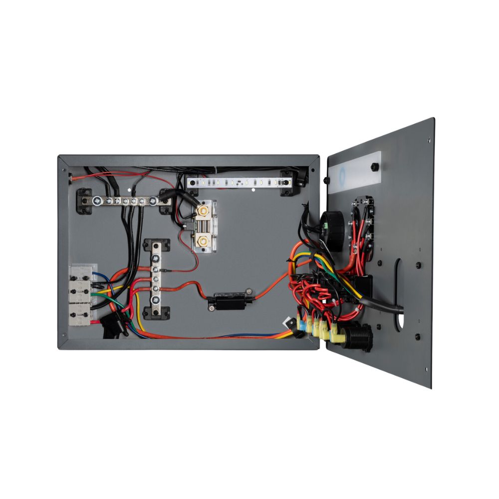 Hardkorr 12V Control Hub with 25A DC-DC Charger, Batteries,    - Outdoor Kuwait