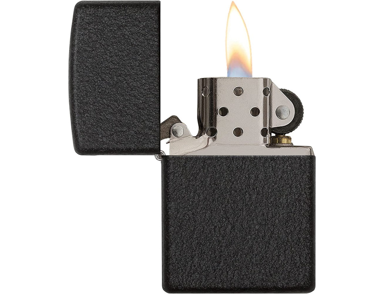 Zippo 236-Black Crackle-720060537 Lighter, Lighter, - Outdoor Kuwait