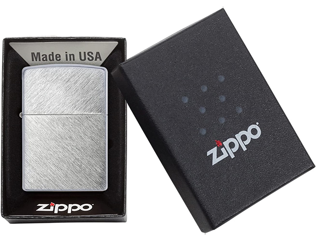 Zippo 24648 Reg Herringbone Sweep Lighter, Lighter, - Outdoor Kuwait