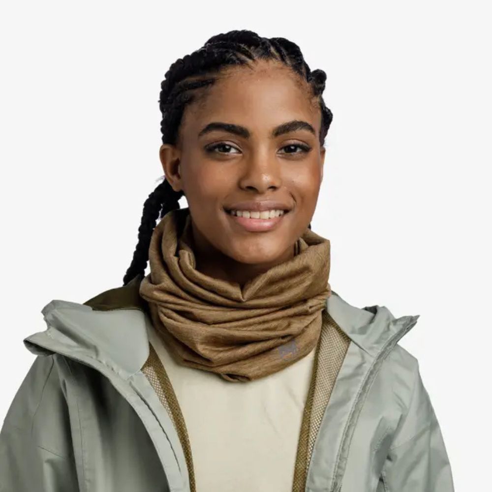 Buff LW Merino Coyote SS23, Neckwear, - Outdoor Kuwait