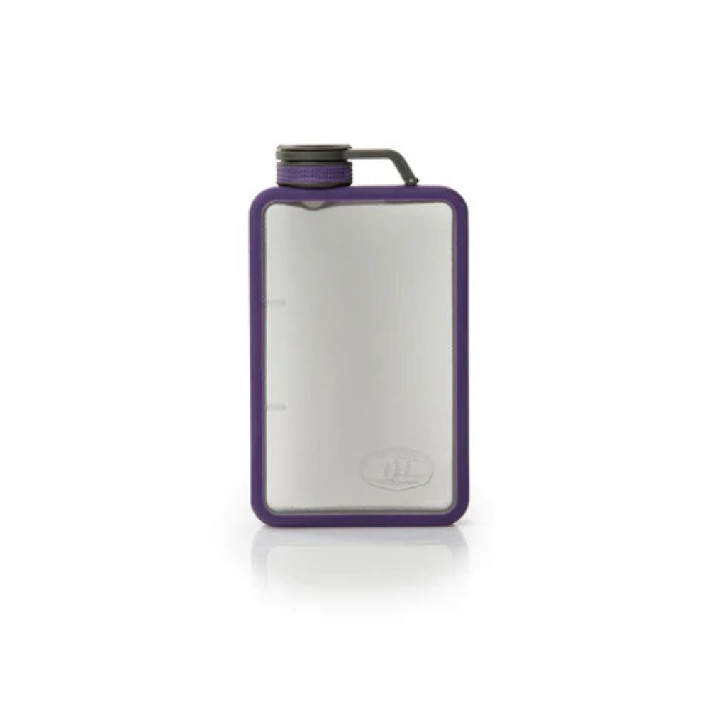 GSI Outdoor Boulder Flask 6 Oz, Water Bottles, Purple - Outdoor Kuwait
