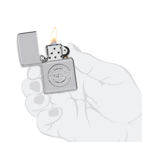 Zippo Harley Davidson Lighter -ZP49829, Lighter, - Outdoor Kuwait
