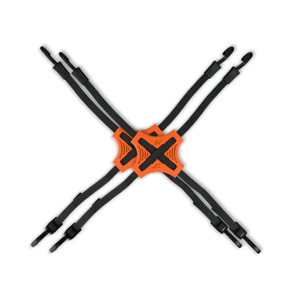 Stapll Tack Strap - 2 Pack, Bungee Cord, Orange - Outdoor Kuwait