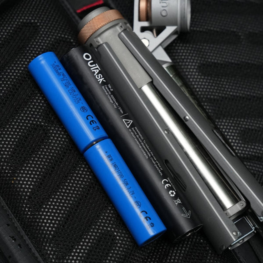 OuTask TD2 Telescopic Lantern Custom Battery, Batteries, - Outdoor Kuwait