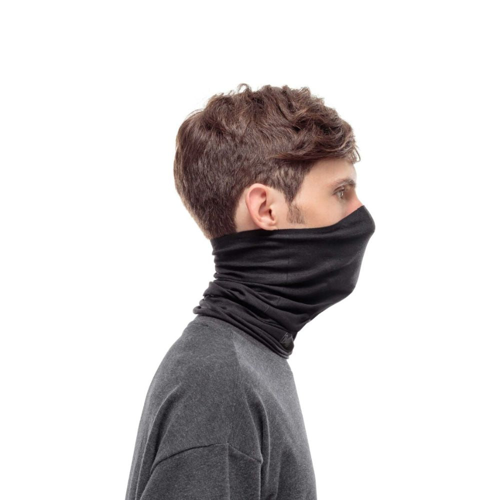 Buff Filter Tube Adult Solid Black XS/S SS22, Neckwear, - Outdoor Kuwait