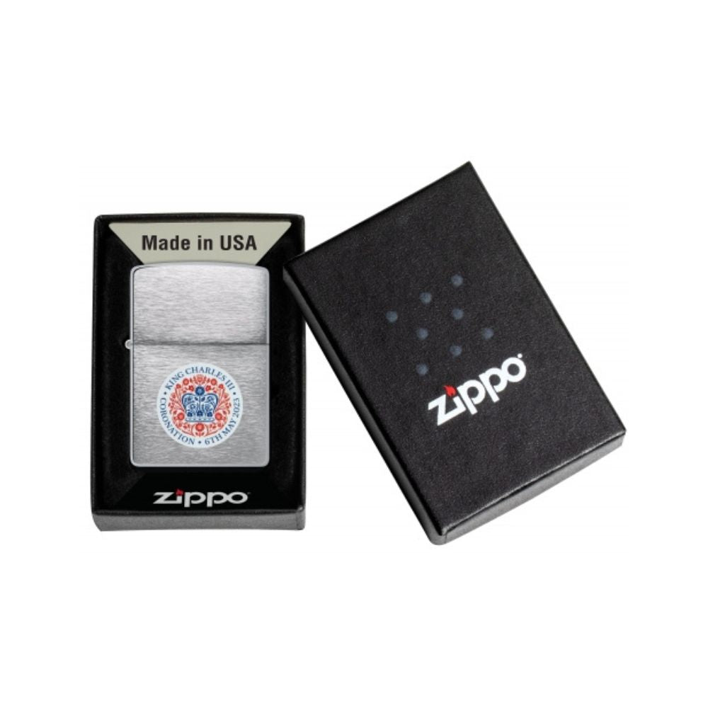 Zippo CI418761 King Charles III Coronation 2023, Lighter, - Outdoor Kuwait